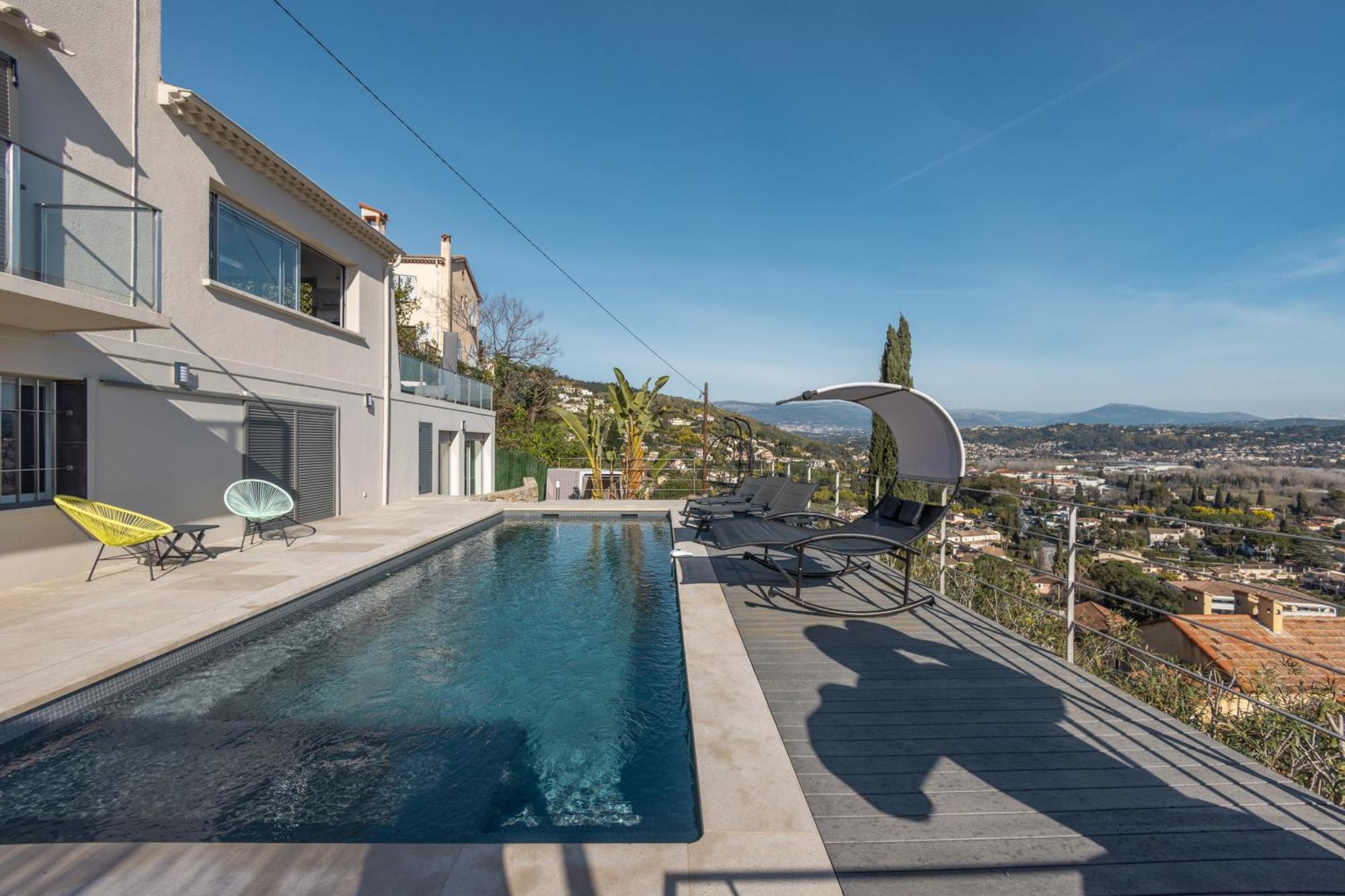 Superbe Vue Epoustouflante Proche Cannes Villa