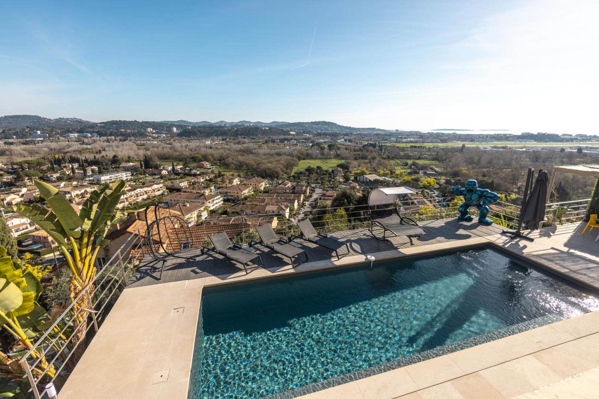 Superbe Vue Epoustouflante Proche Cannes * Mandelieu
