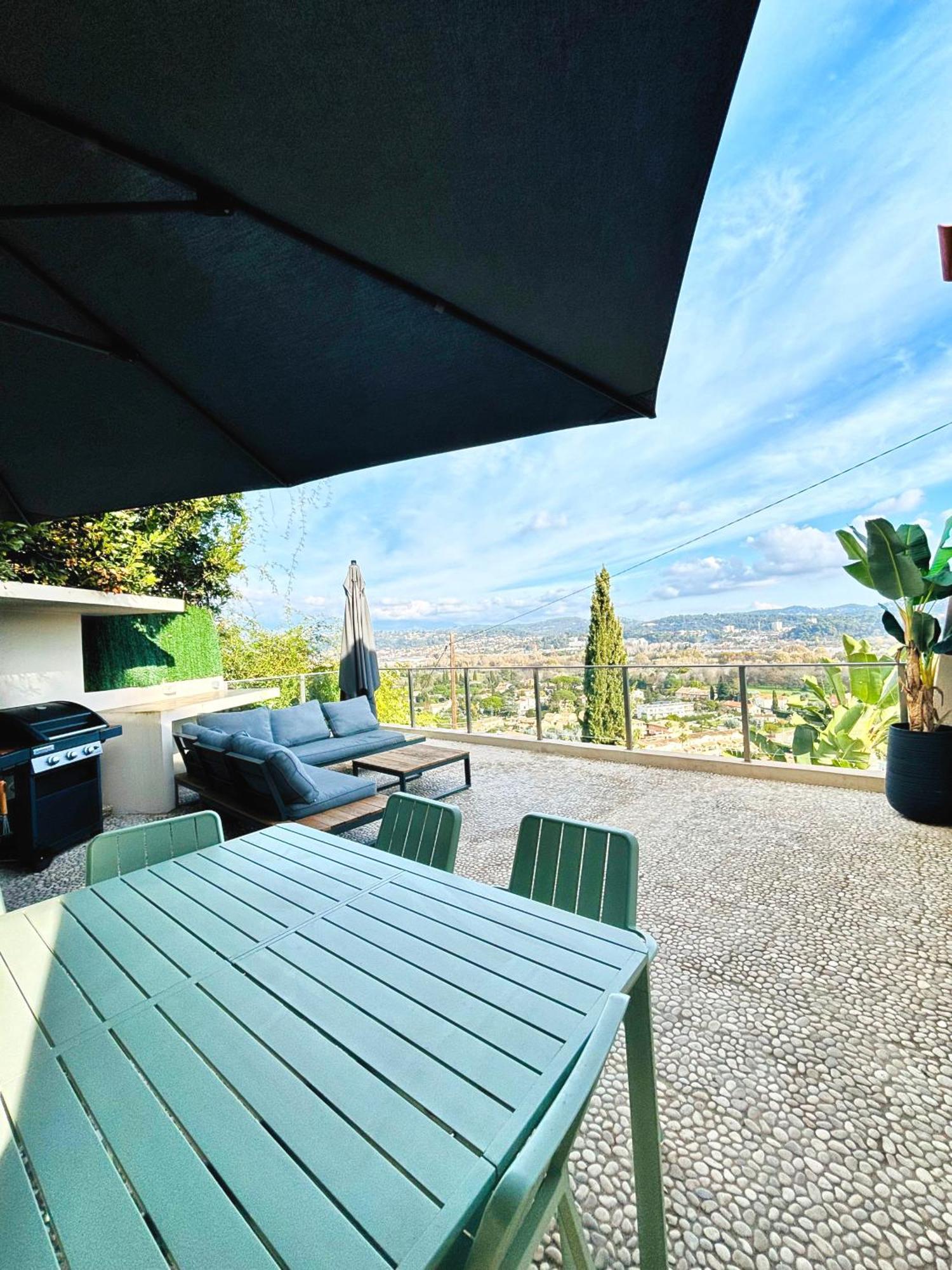 Villa Superbe Vue Epoustouflante Proche Cannes Mandelieu