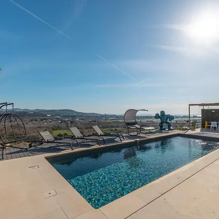 Superbe Villa Vue Mer Epoustouflante Proche Cannes Mandelieu Exterior foto