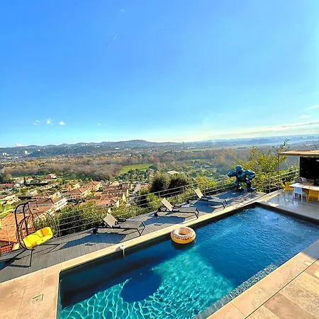 Superbe Villa Vue Mer Epoustouflante Proche Cannes Mandelieu Exterior foto