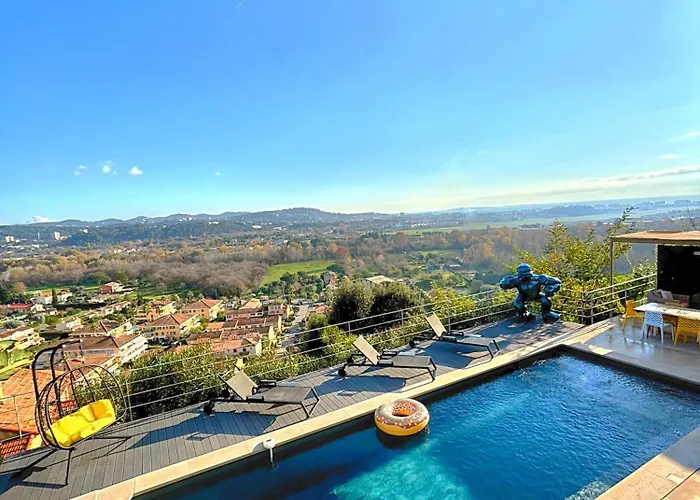 Superbe Villa Vue Mer Epoustouflante Proche Cannes