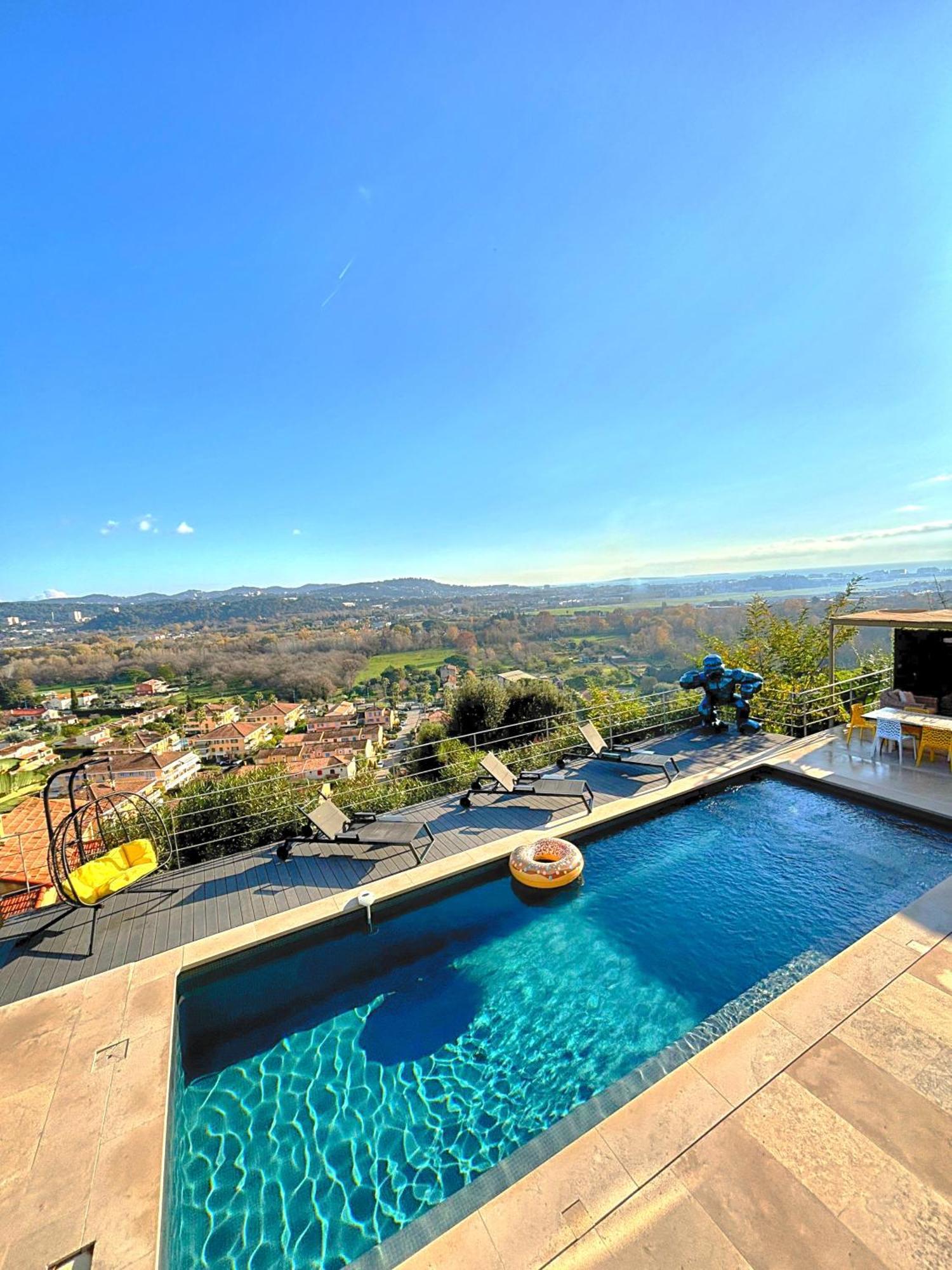 Villa Superbe Vue Epoustouflante Proche Cannes